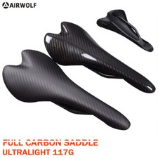 ARIWOLF FULL Sella in Fibra di Carbonio MTB Strada Bici Bicicletta Cuscino Pad 117g