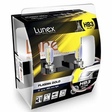 2x HB3 Lunex PLASMA GOLD 9005