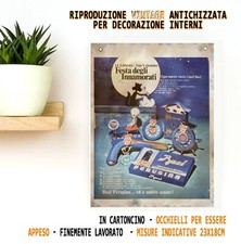 PERUGINA BACI CIOCCOLATINI SAN VALENTINO REGALI  1969 PUBBLICITARIO TUBO PREMI