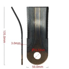 Coltello a Y per trinciaerba -