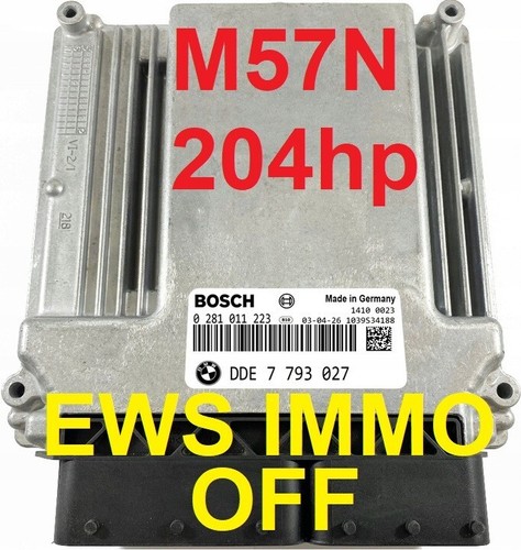Bmw m57n 204cv - dde, immo