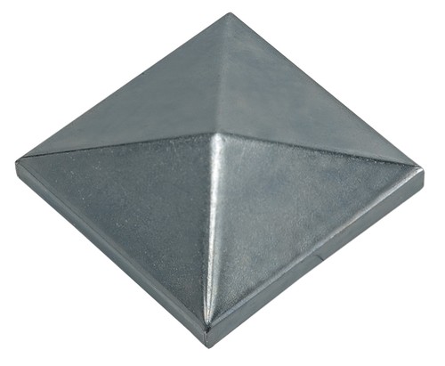 Copripilastro acciaio quadro - copripilastro,