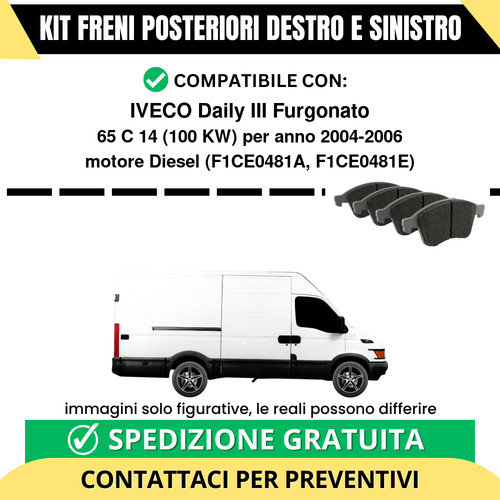 Pastiglie freno posteriori - pastiglie,
