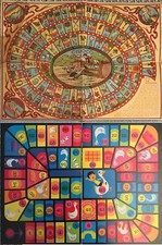 GIOCO OCA LOTTO 2 CARTELLONE STELLA 