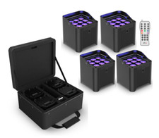 CHAUVET DJ Freedom Par H9 IP X4 Kit illuminazione completo con borsa per il trasporto