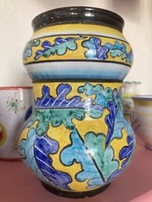 Vaso ceramica decorato a mano