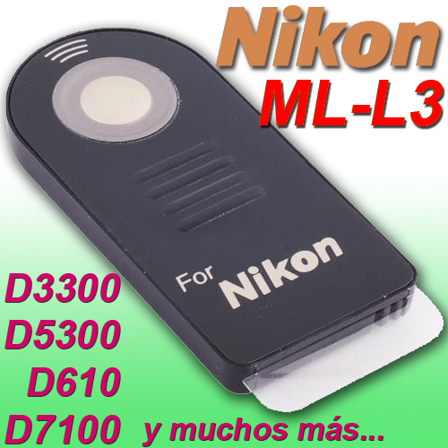 Mando compatible nikon - mando, ml-l3
