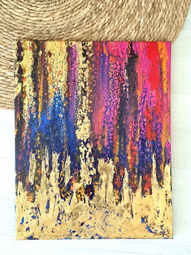 Quadro astratto unico - ,