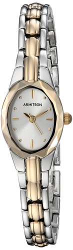 Orologio elegante bicolore