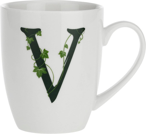 Tazza lettera bianco - -,