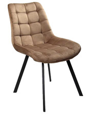 POLTRONA SEDIA VELLUTO Brown