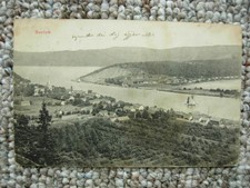 SVELVIK NORWAY-DRAMMEN-VIKEN-VILLAGE-FJORD-WATERWAY-POSTED 1909-HOLMESTRAND