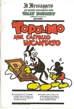 Topolino castello anno - anno, 1932
