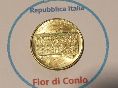 Repubblica italiana 200 - italiana,