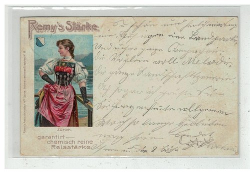 Cartolina pubblicità remy - pubblicità,