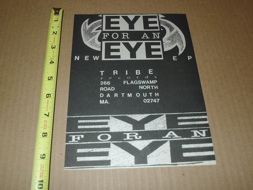 Eye for band print - print, ad