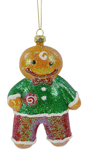 Addobbo omino pan zenzero - addobbo, di