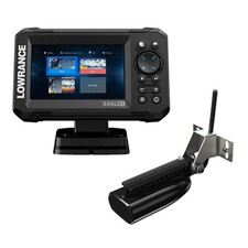 Lowrance Eagle 5 Combo - Trasduttore SplitShot con grafici C-MAP