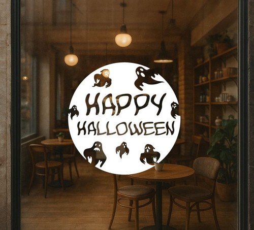 Adesivo per finestra - , halloween