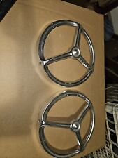 Cornici Fari Alluminio Pz2 Mercedes Epoca?????
