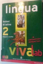 LINGUA VIVA LB 2 - LEZIONI DI LATINO / LINGUA E CIVILTA - MONDADORI PEARSON