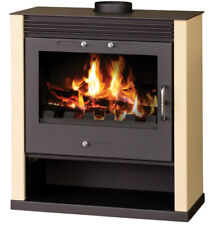 Stufa a Legna con Pannelli Laterali e Finestra Panoramica - V05 Rubin - 13 kw