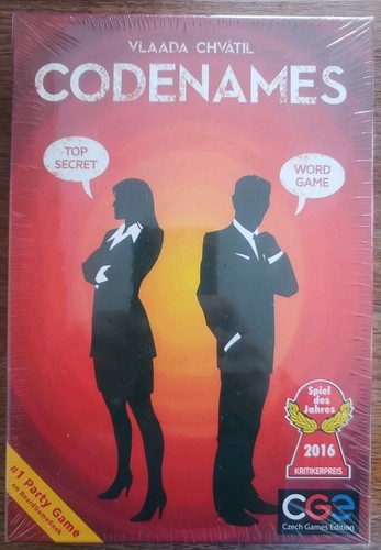 Codenames board game czech - codenames,