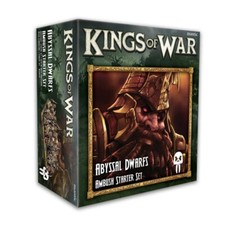 Kings of War - Set iniziale agguato dei nani abissali - Mantic KoW