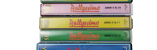 vhs 2 videocassette Serie Rallyssimo Video Production Auto Rally Piloti
