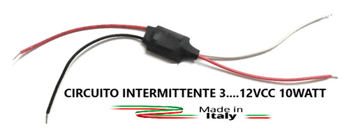 Circuito scheda intermittente - circuito,