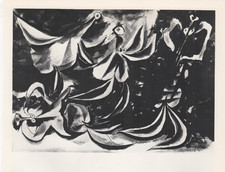 Pablo Picasso -Donne che giocano sulla riva del mare - Litografia