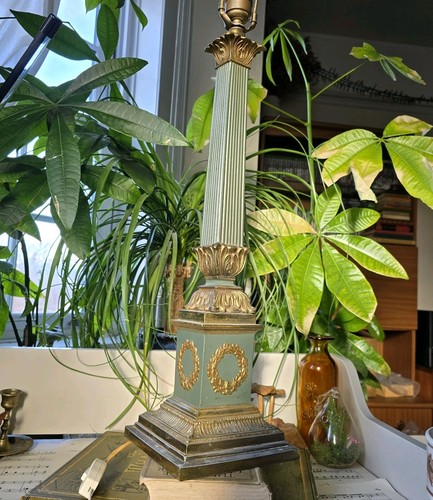 Antique french table lamp 19th - french,