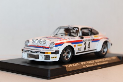 Slot car fly porsche 934 - car,