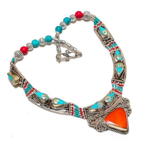 Collana turchese corallo