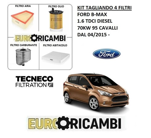 Kit tagliando filtri tecneco - 4,