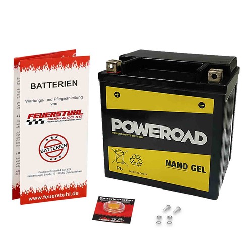 Batteria gel suzuki - batteria, intruder