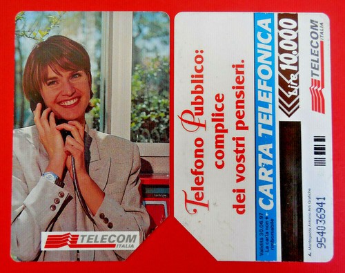Scheda telefonica telecom - scheda,