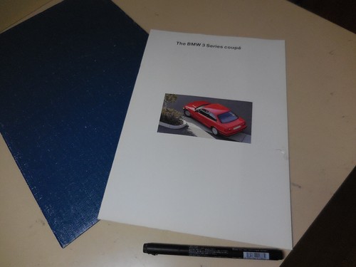 Bmw serie coupè brochure - bmw,