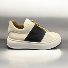Via roma sneakers - roma, bianco/