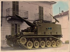 GROSSA FOTO MILITARE - CARRO