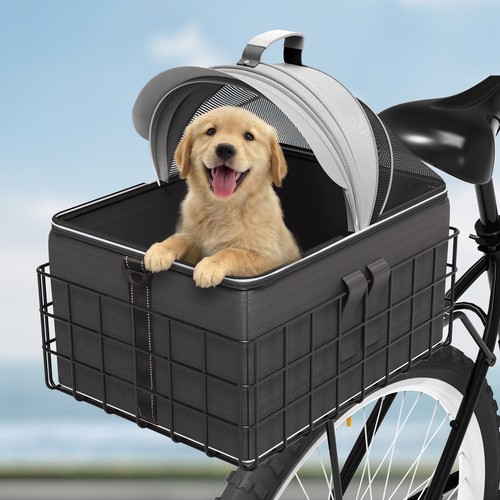 Cestino bici per cani - cestino,