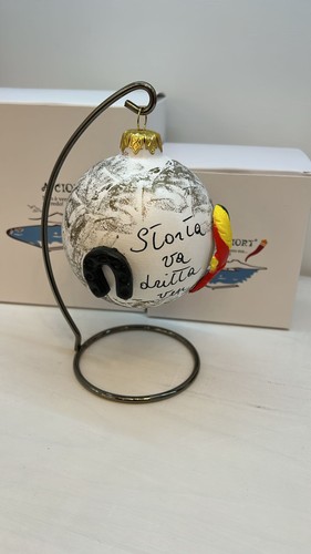 Palla natale bianca con - palla,