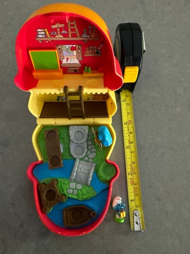Raro puffi jakks polly - puffi,