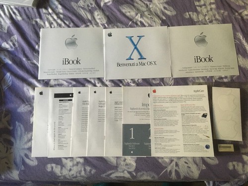 Apple 2001 ibook - 2001, manuale