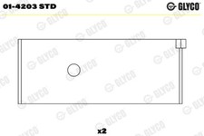 Cuscinetto biella GLYCO per