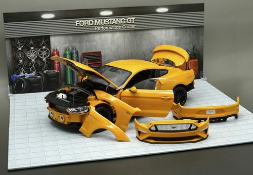 Ford mustang 2019 orange - gt,