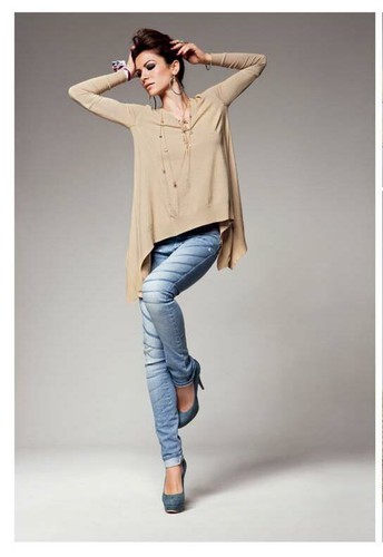 Denny rose maglia asimmetrica - ,