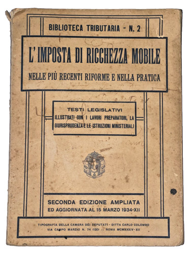 Imposta ricchezza - l’imposta, di