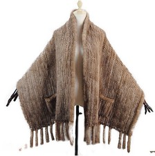 Poncho cappotto donna 100%