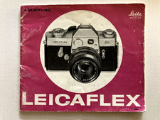 Leicaflex instruction booklet